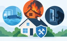 Insurance Repairs After Water, Fire or Break-Ins